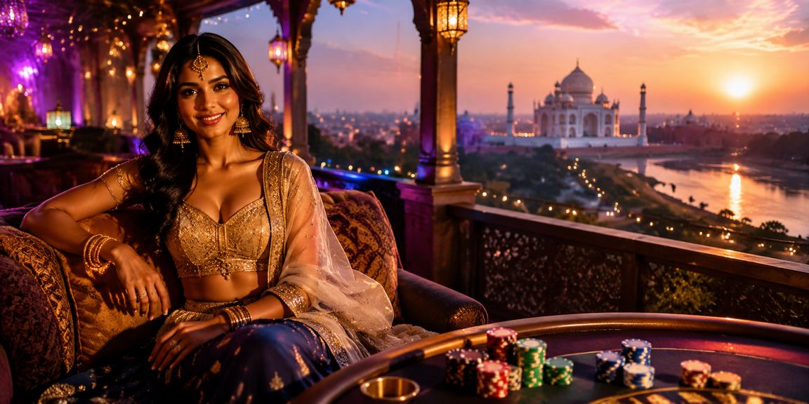Indian players enjoying Teen Patti game at 1196